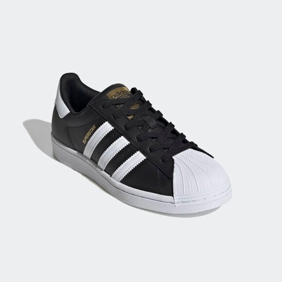 Adidas Original Women's Superstar Black and White, Size 8 - Picture 2 of 6